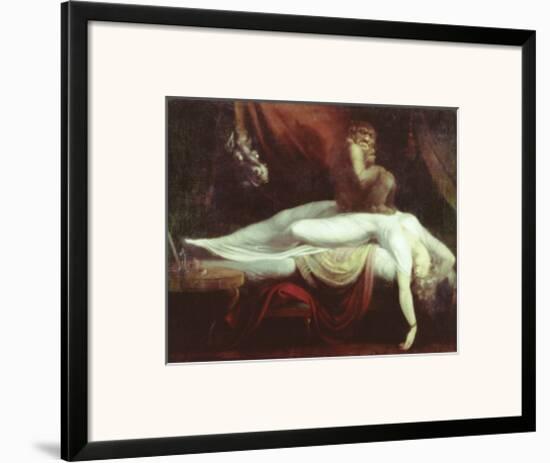 The Nightmare-Henry Fuseli-Framed Art Print