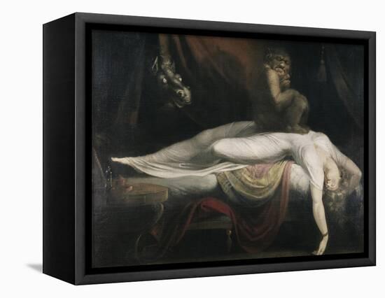 The Nightmare-Henry Fuseli-Framed Stretched Canvas