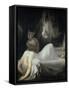 The Nightmare-Henry Fuseli-Framed Stretched Canvas