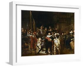 The Nightwatch-Rembrandt van Rijn-Framed Giclee Print