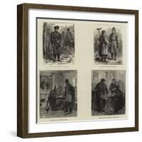 The Nihilists in Russia-null-Framed Giclee Print