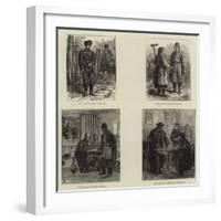 The Nihilists in Russia-null-Framed Giclee Print