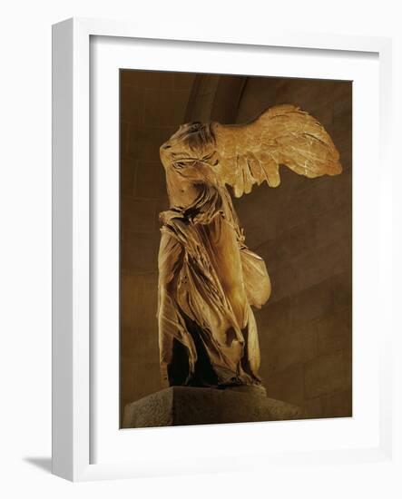 The Nike of Samothrace, Goddess of Victory-null-Framed Giclee Print