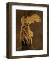 The Nike of Samothrace, Goddess of Victory-null-Framed Giclee Print