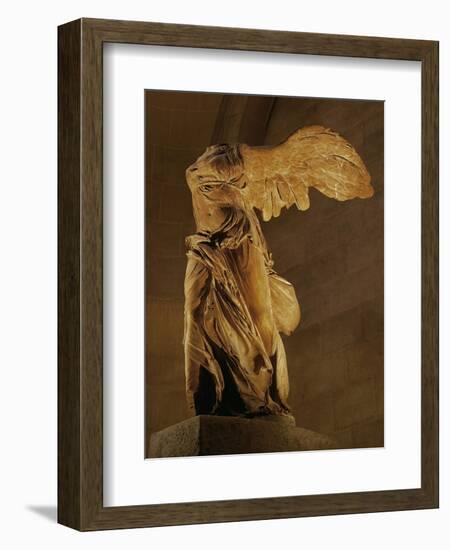 The Nike of Samothrace, Goddess of Victory-null-Framed Giclee Print