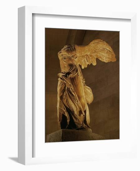 The Nike of Samothrace, Goddess of Victory-null-Framed Giclee Print