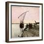 The Nile (Egypt), Dahabieh-Leon, Levy et Fils-Framed Photographic Print