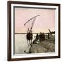 The Nile (Egypt), Dahabieh-Leon, Levy et Fils-Framed Photographic Print