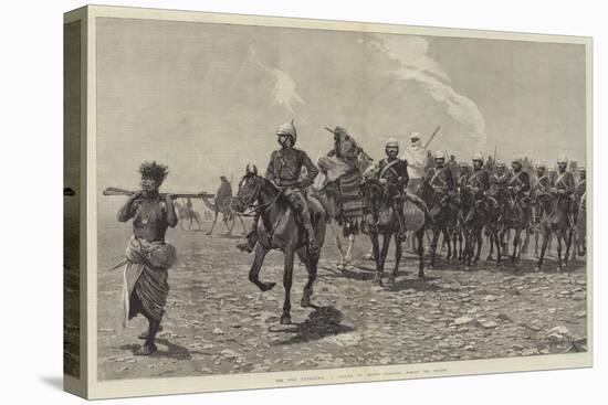 The Nile Expedition, a Column of Troops Starting across the Desert-Richard Caton Woodville II-Stretched Canvas