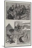 The Nile Expedition for the Relief of General Gordon, with the Camel Corps-William Ralston-Mounted Giclee Print