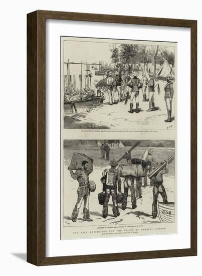 The Nile Expedition for the Relief of General Gordon-Frederic Villiers-Framed Giclee Print