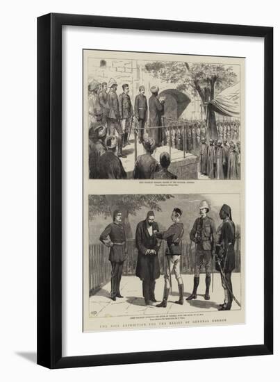 The Nile Expedition for the Relief of General Gordon-null-Framed Giclee Print