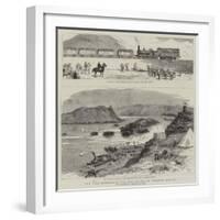 The Nile Expedition for the Relief of General Gordon-null-Framed Giclee Print