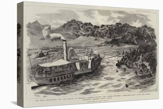 The Nile Expedition for the Relief of General Gordon-William Lionel Wyllie-Stretched Canvas