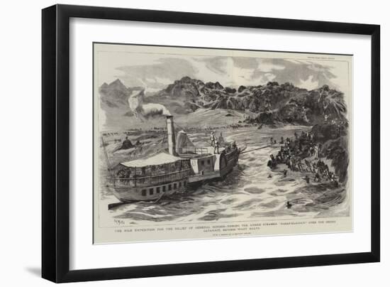 The Nile Expedition for the Relief of General Gordon-William Lionel Wyllie-Framed Giclee Print