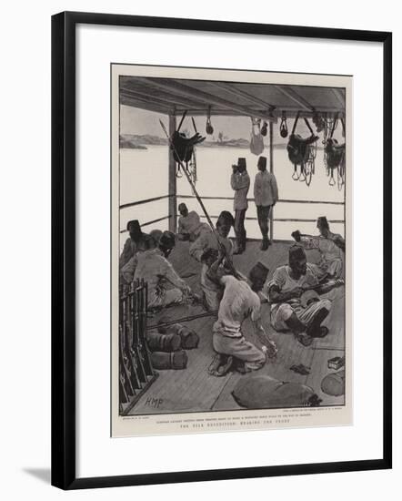 The Nile Expedition, Nearing the Front-Henry Marriott Paget-Framed Giclee Print