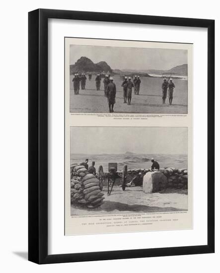 The Nile Expedition, Scenes at Sarras, the Egyptian Frontier Post-Joseph Nash-Framed Giclee Print