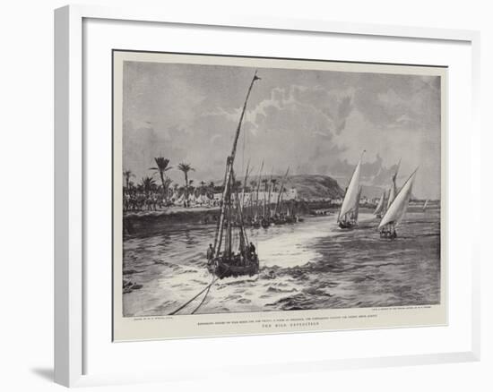 The Nile Expedition-William Lionel Wyllie-Framed Giclee Print