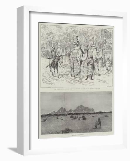 The Nile Expedition-Alfred Courbould-Framed Giclee Print