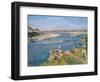 The Nile Near Aswan, 1914-Max Slevogt-Framed Giclee Print