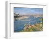 The Nile Near Aswan, 1914-Max Slevogt-Framed Giclee Print