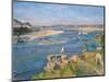 The Nile Near Aswan, 1914-Max Slevogt-Mounted Giclee Print