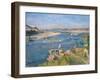 The Nile Near Aswan, 1914-Max Slevogt-Framed Giclee Print