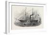 The Nile Screw Steamship Wrecked Off Godrevy Point 1854-null-Framed Giclee Print