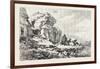 The Nile Tablets at Gebel Silsileh. Egypt, 1879-null-Framed Giclee Print