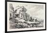 The Nile Tablets at Gebel Silsileh. Egypt, 1879-null-Framed Giclee Print