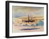 'The Nimrod Returns', c1908, (1909)-George Marston-Framed Giclee Print