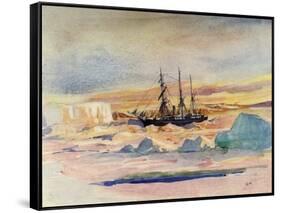 'The Nimrod Returns', c1908, (1909)-George Marston-Framed Stretched Canvas
