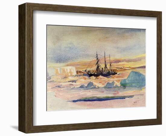 'The Nimrod Returns', c1908, (1909)-George Marston-Framed Giclee Print