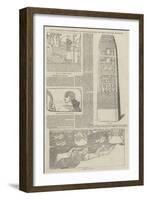 The Nimroud Sculptures Lately Received at the British Museum-null-Framed Giclee Print