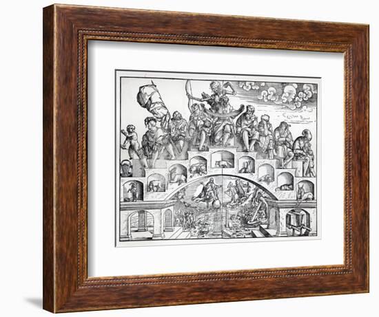 The Nine Ages of Man-Jorg Breu-Framed Giclee Print