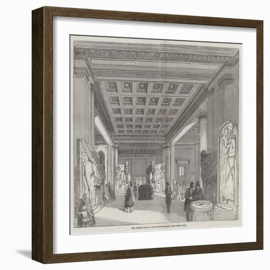 The Nineveh Room, at the British Museum-null-Framed Giclee Print