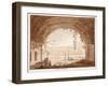The Ninfeo Bergantino, 1833-Agostino Tofanelli-Framed Giclee Print