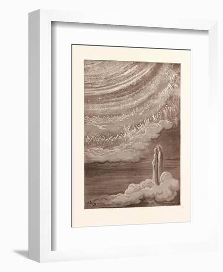 The Ninth Heaven-Gustave Dore-Framed Giclee Print