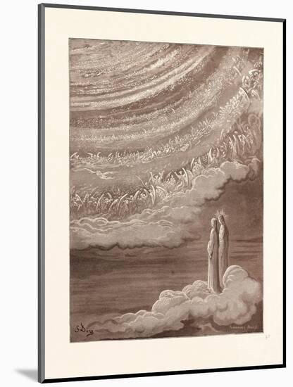 The Ninth Heaven-Gustave Dore-Mounted Giclee Print