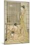 The Ninth Month, from the Series Twelve Months in the South (Minami Juni Ko), C.1784-Torii Kiyonaga-Mounted Giclee Print