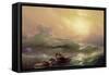 The Ninth Wave, 1850-Ivan Konstantinovich Aivazovsky-Framed Stretched Canvas