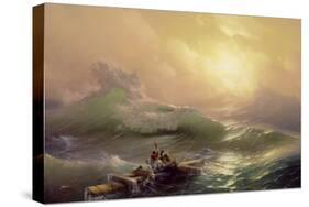 The Ninth Wave, 1850-Ivan Konstantinovich Aivazovsky-Stretched Canvas