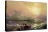 The Ninth Wave, 1850-Ivan Konstantinovich Aivazovsky-Stretched Canvas