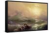 The Ninth Wave, 1850-Ivan Konstantinovich Aivazovsky-Framed Stretched Canvas