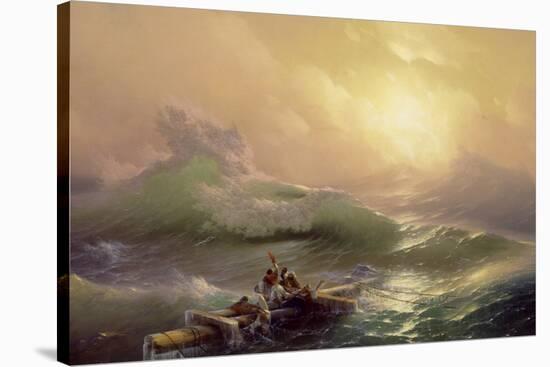 The Ninth Wave, 1850-Ivan Konstantinovich Aivazovsky-Stretched Canvas