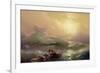 The Ninth Wave, 1850-Ivan Konstantinovich Aivazovsky-Framed Giclee Print