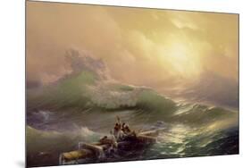 The Ninth Wave, 1850-Ivan Konstantinovich Aivazovsky-Mounted Giclee Print