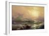 The Ninth Wave, 1850-Ivan Konstantinovich Aivazovsky-Framed Giclee Print