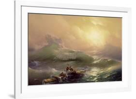 The Ninth Wave, 1850-Ivan Konstantinovich Aivazovsky-Framed Premium Giclee Print