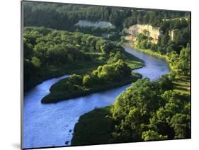 The Niobrara River Near Valentine, Nebraska, USA-Chuck Haney-Mounted Photographic Print